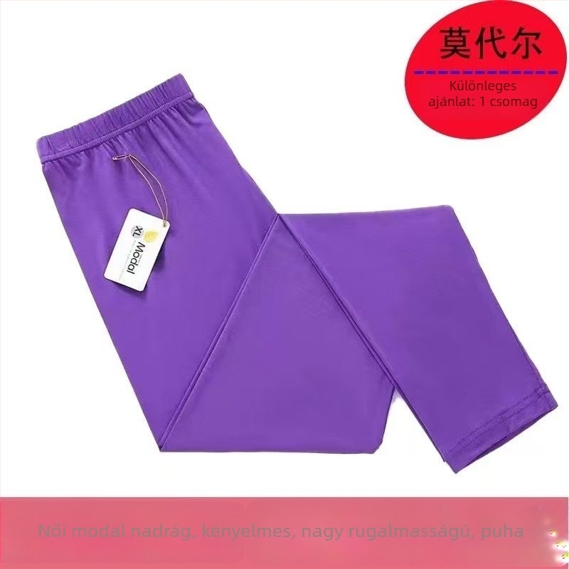 Női vékony modal őszi leggings, magas derék, rugalmas, karcsúsító fazon, nagy méret