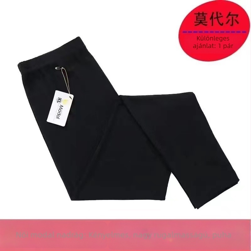 Női vékony modal őszi leggings, magas derék, rugalmas, karcsúsító fazon, nagy méret