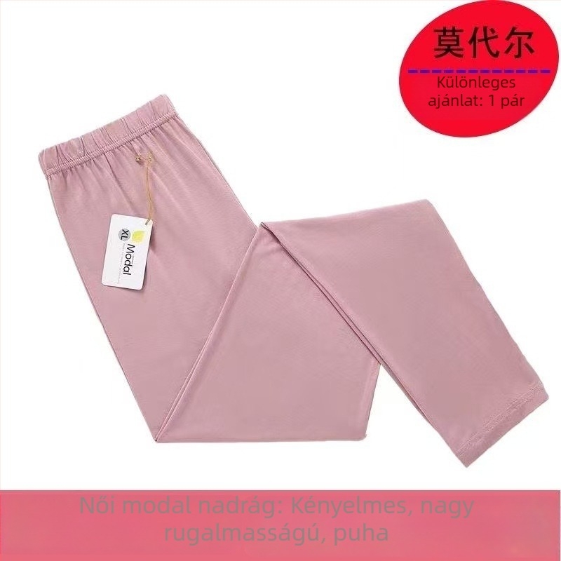 Női vékony modal őszi leggings, magas derék, rugalmas, karcsúsító fazon, nagy méret