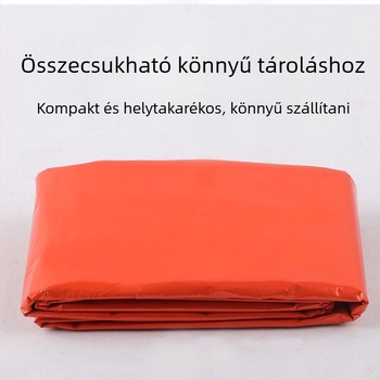 Zsák alakú sürgősségi hálózsák felnőtteknek, 220 g, PE belső anyag és PE alsó rész