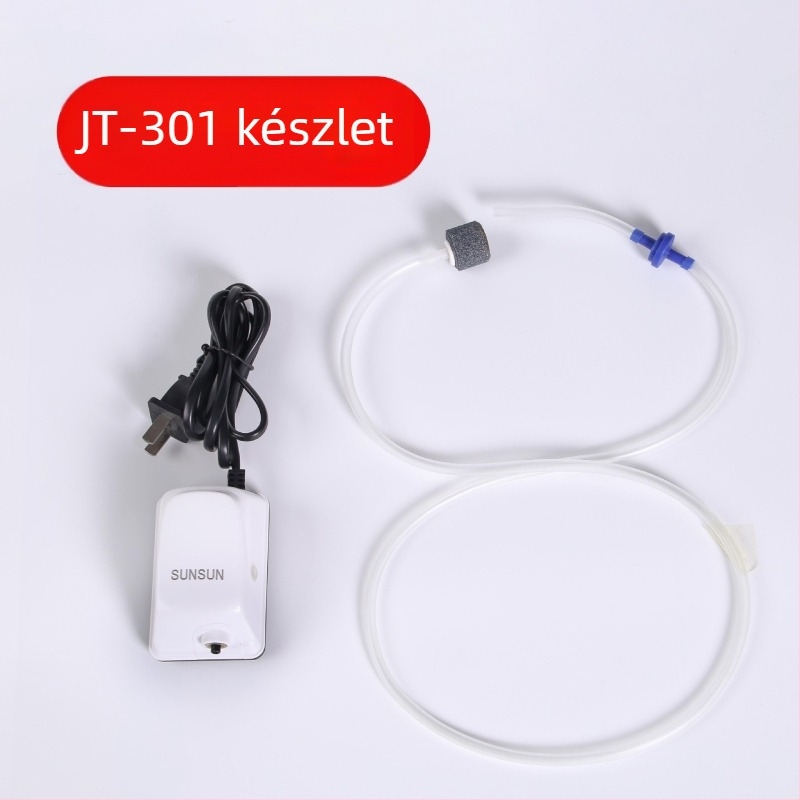 Otthoni oxigénpumpa, csendes akváriumi oxigénellátó, Sunsun