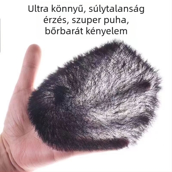 Donghui férfi paróka, kézzel szőtt, valódi emberi haj, nem hővel festett, bármilyen arcforma esetén