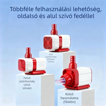 Merülő szivattyú halastóhoz AI intelligens vezérléssel és változtatható frekvenciával, keringés és szűrés, csendes működés