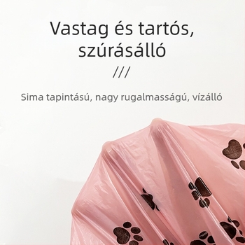 Erchuan Vastagított biológiailag lebomló háziállat-ürülék zacskók – kutyaürülék és macskaürülék zacskók, Termékkód SK7ZFe22