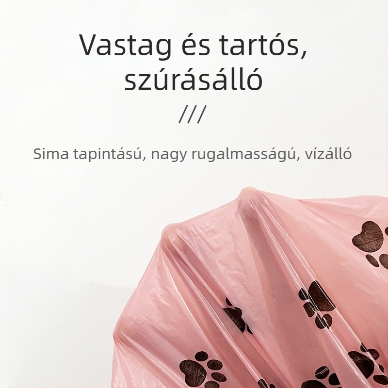 Erchuan Vastagított biológiailag lebomló háziállat-ürülék zacskók – kutyaürülék és macskaürülék zacskók, Termékkód SK7ZFe22