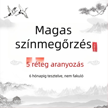 Aranyozott sárgarézből készült nyaklánc Maitreya Buddha medállal, Chopard lánccal, ősi módszerrel, 41-50 cm