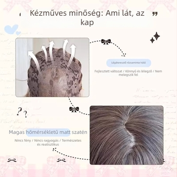 Ponytail paróka klippel, leválasztható Lolita dupla copf – magas hőmérsékletű szálak, mechanizmus, modell Mga-y0032+2107, nőknek