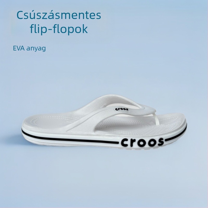 EVA felső részű és talpú papucsok, gyorsan száradó, lélegző, csúszásmentes, nyitottujjú, nyárra a strandra és szabadtérre