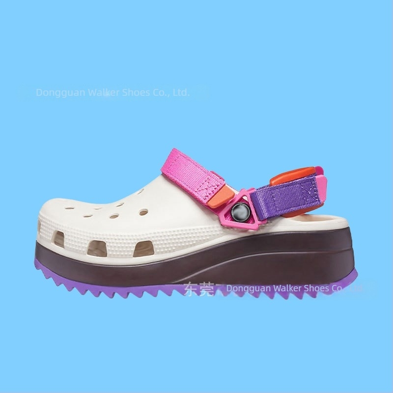 Lyukas talpú strandpapucs - Uniszex, EVA talp, 3,5 cm+ vastagság, csúszásmentes, könnyű, sportos stílus