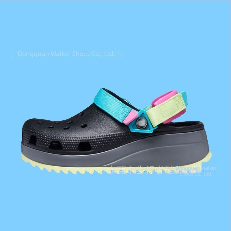 Lyukas talpú strandpapucs - Uniszex, EVA talp, 3,5 cm+ vastagság, csúszásmentes, könnyű, sportos stílus