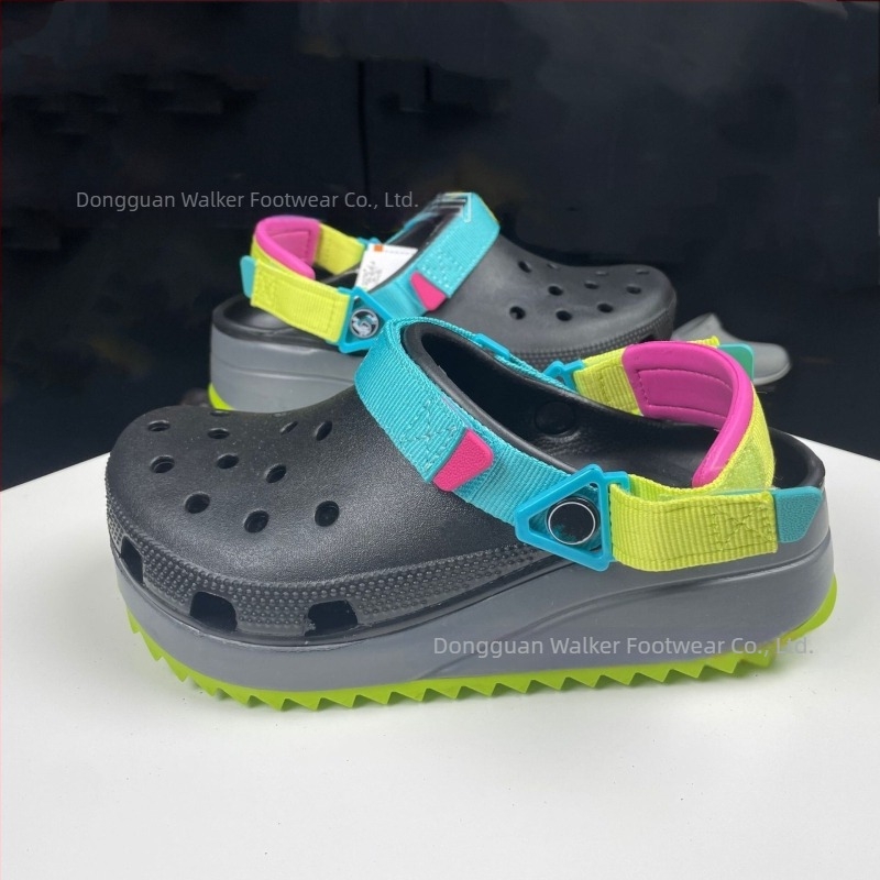 Lyukas talpú strandpapucs - Uniszex, EVA talp, 3,5 cm+ vastagság, csúszásmentes, könnyű, sportos stílus