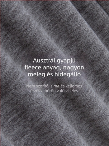 Kismama nadrágok, magas derekú, bő szabású, hosszú, vastag poliészter és elasztán
