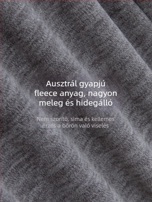 Kismama nadrágok, magas derekú, bő szabású, hosszú, vastag poliészter és elasztán