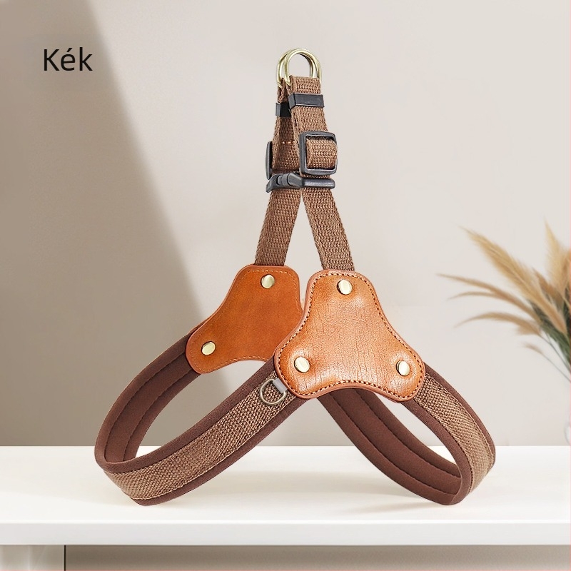 Kutyamellény-hám mellkas- és hátsó pánttal