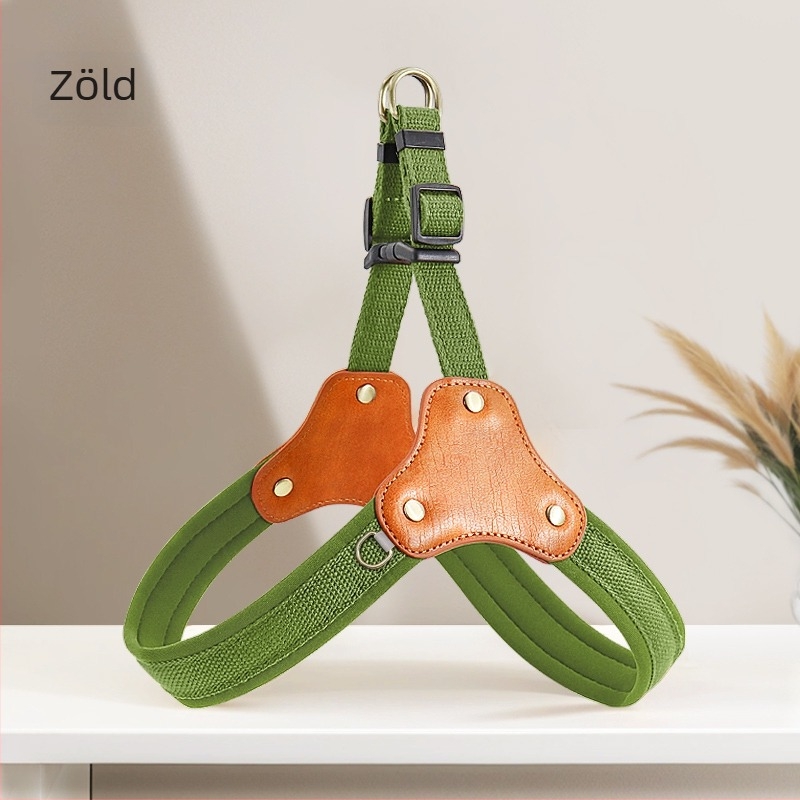 Kutyamellény-hám mellkas- és hátsó pánttal