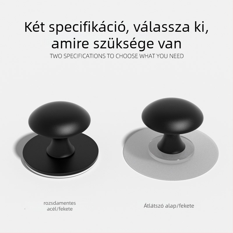 Csavar nélküli, öntapadó rozsdamentes acél fogantyú elektroplattált felülettel, szekrényekhez, fiókokhoz és üveges ajtókhoz