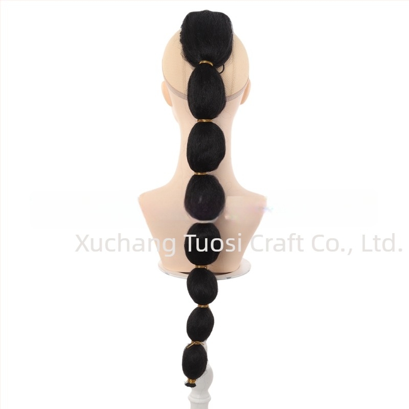 Paróka – buborékos farkú, lámpás fonat, húzózsinór, hőálló rostok