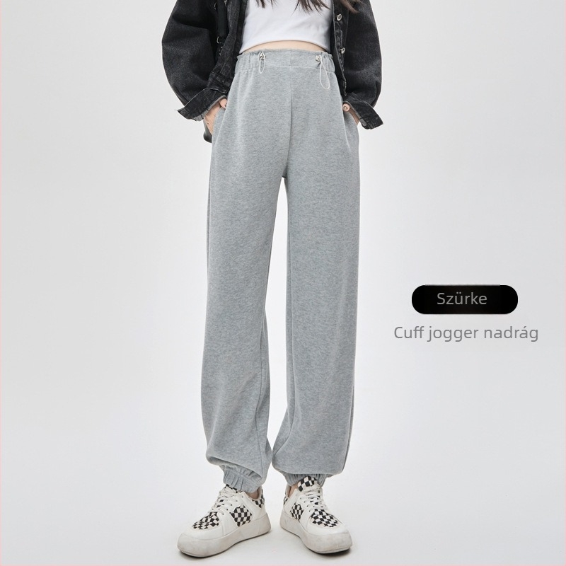 Kismama nadrágok 2025 őszi-téli szezonra – vastag, magas derék, széles szárú, has­támasztó, pamut-poliészter keverék 70–80%