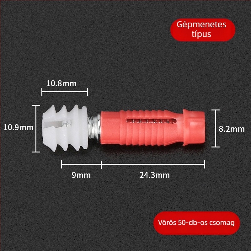 Rejtett gardrób csatlakozók – rejtett 2-in-1 és 3-in-1 hardver, szénacél, elektroplating, olasz minimalist stílus