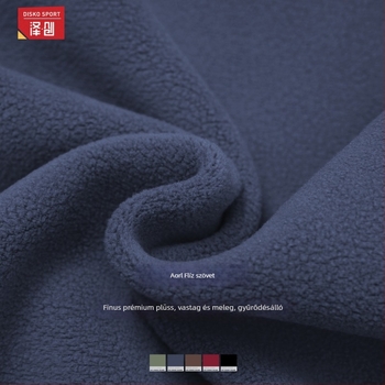 Női téli dzseki állógallérral, szélvédő, fleece béléssel, Oxford Velvet anyag