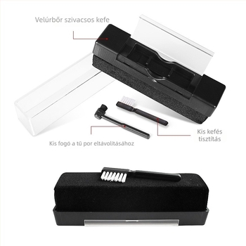 Vinil lemez tisztító készlet, Modell KCL-1905, Márka Opula/Oprah, Anyag Korean flannel ABS