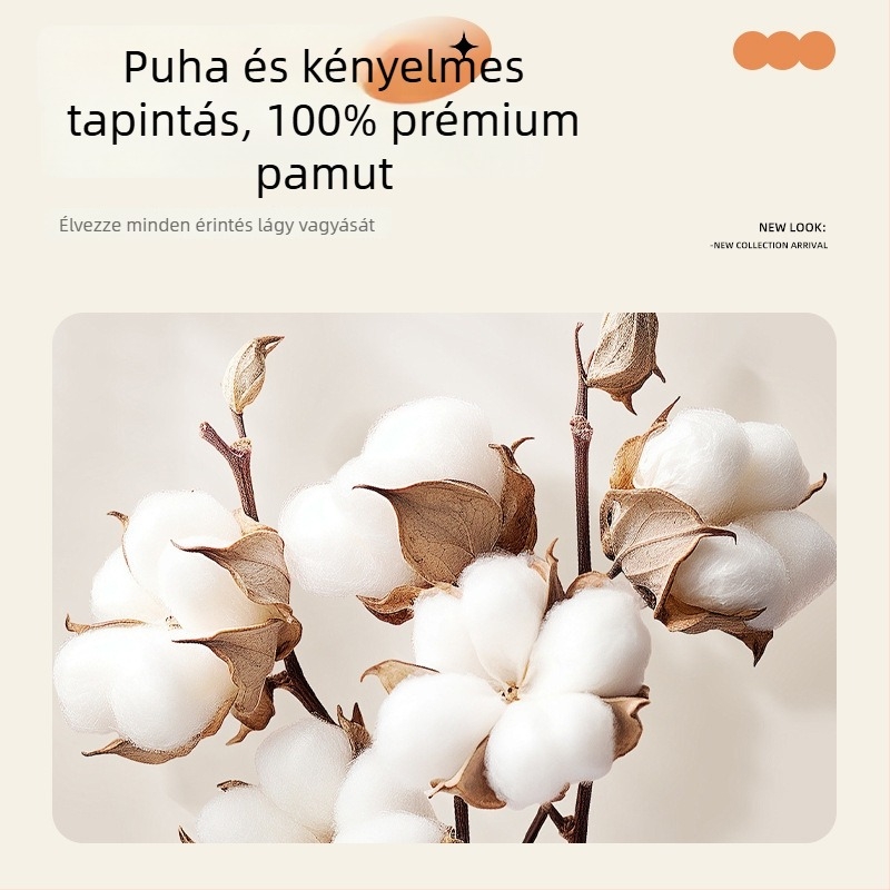 Háromrészes pamut ágyneműkészlet, Muji stílus, reaktív nyomtatás és festés, egyszínű minta, tél 2025
