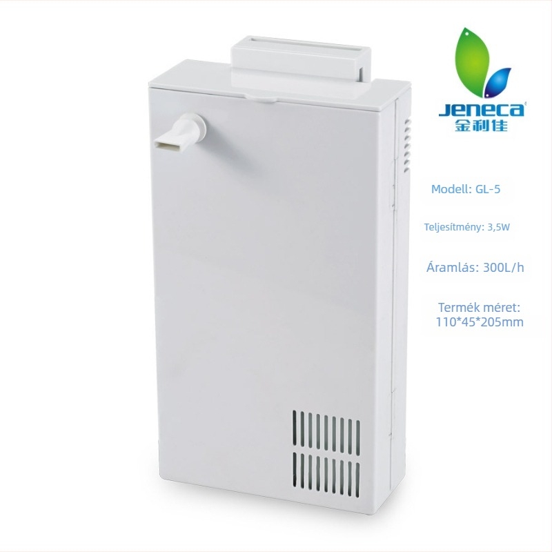 Jeneca akvárium LED kliplámpa víz növényekhez – ABS, 3.8W, klipszes kialakítás