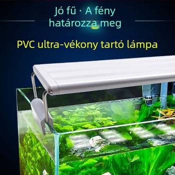 Akvarislámpa - vízálló, teljes spektrumú, kompakt, ultra‑fényes, konzolra szerelhető (Anyag: PU; Súly: Egyéb; Behozatal: Nem; Márka: Semmi)