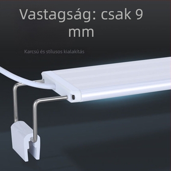 Akvarislámpa - vízálló, teljes spektrumú, kompakt, ultra‑fényes, konzolra szerelhető (Anyag: PU; Súly: Egyéb; Behozatal: Nem; Márka: Semmi)