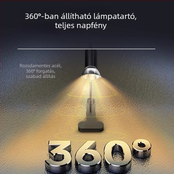 Teknősbéka napozó lámpa – rozsdamentes acél kivitel, 20W, Yee márka, Shandong eredet