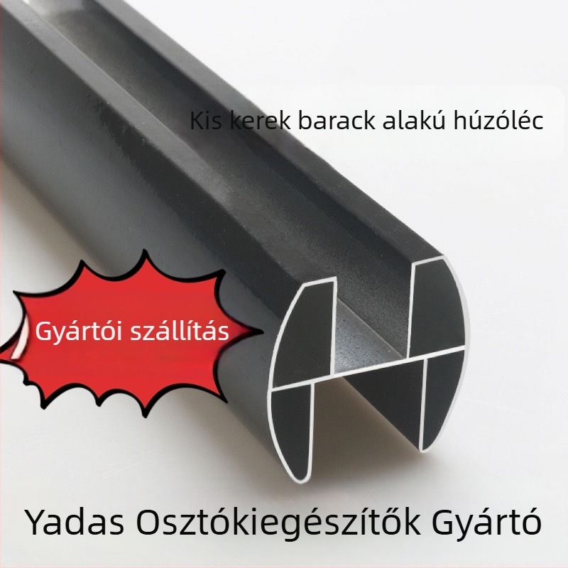 Közösségi WC válaszfal alumínium ötvözetből, Yadas márka, modern minimalist stílus