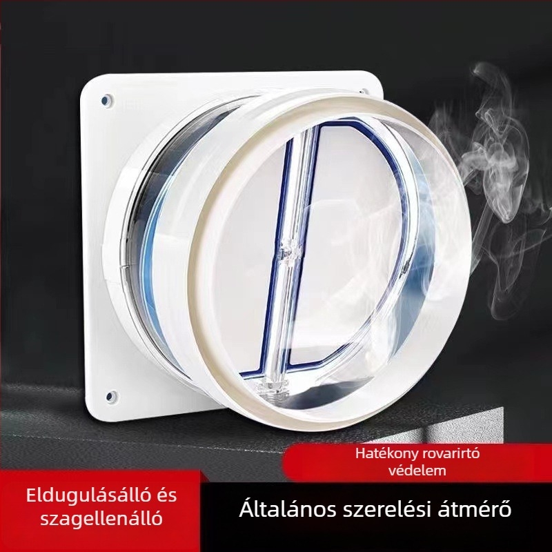 Oriental Sanitary Ware Univerzális konyhai elszívó visszacsapó szelep – egyirányú, PP anyag, modern egyszerű stílus