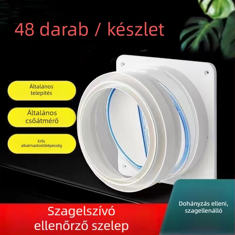 Oriental Sanitary Ware Univerzális konyhai elszívó visszacsapó szelep – egyirányú, PP anyag, modern egyszerű stílus