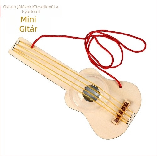 Gyermekek tudományos kísérletkészlet – DIY, faanyag, elektromos, többfunkciós, 7–14 éveseknek