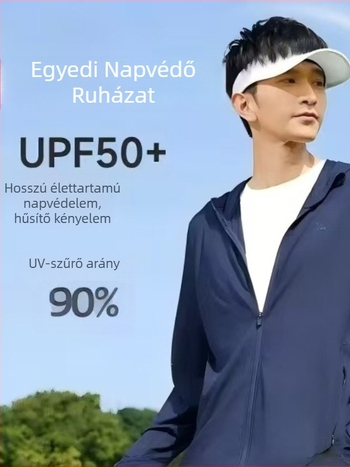 Ly-25500 Nylon UV50+ Quick-Dry Kapucnis kültéri szélvédő dzseki