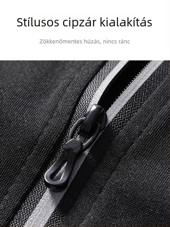 Férfi kapucnis, hosszú ujjú sportos szett – casual poliészter