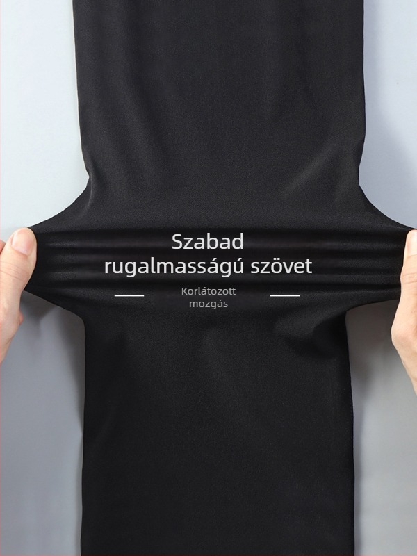 Férfi kapucnis, hosszú ujjú sportos szett – casual poliészter