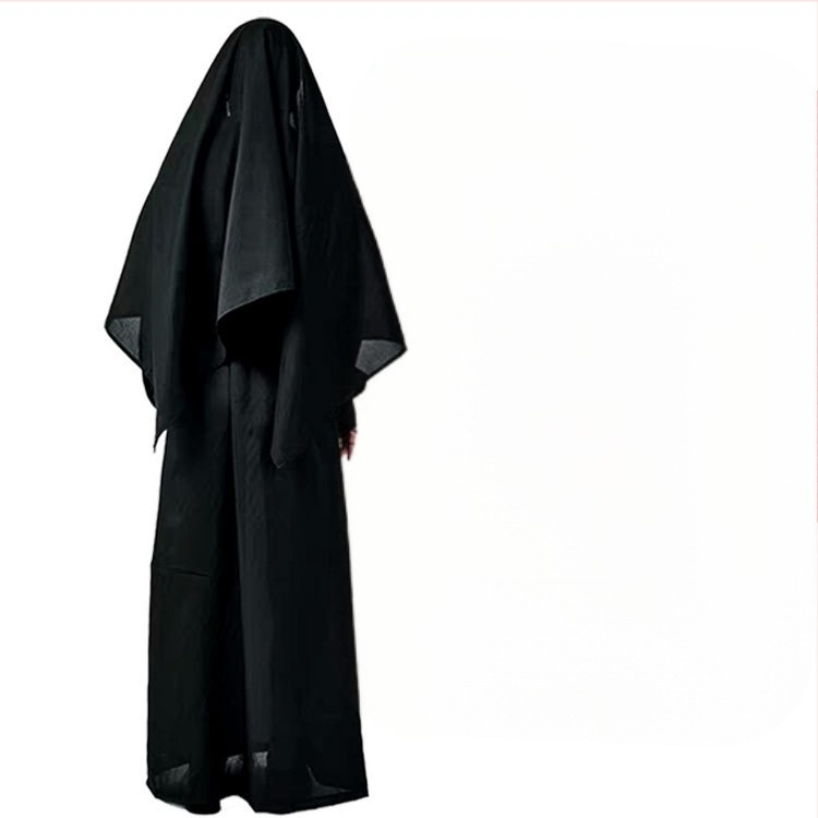 Női nővér cosplay jelmez, poliészter keverék, kéttónus mintázat, színpadi viselet, 2022 ősz