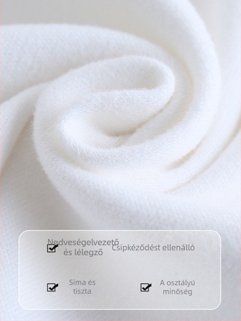 Gyerek pólóing hosszú ujjú, pamutanyag, egyszínű mintázat, 3–8 éveseknek