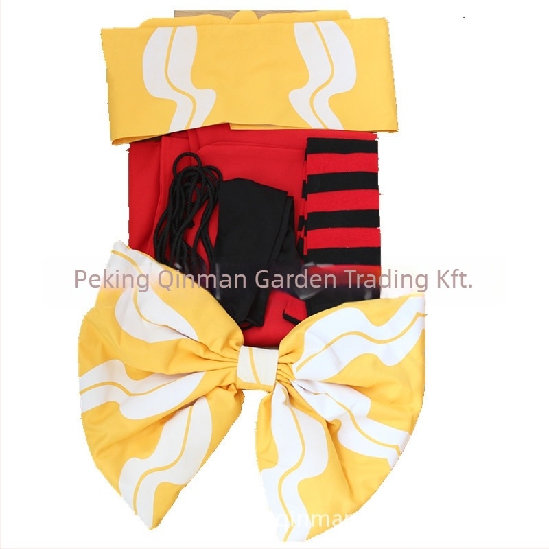 Anime cosplay kosztüm és kimono szett, női, 100% poliészter, egész éves viselet