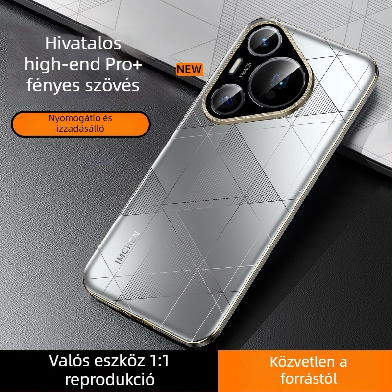 Huawei P70 Pro telefon tok Imchen — PC anyag, megmunkált, kopásálló, zuhanás elleni védelem, ujjlenyomat-mentes
