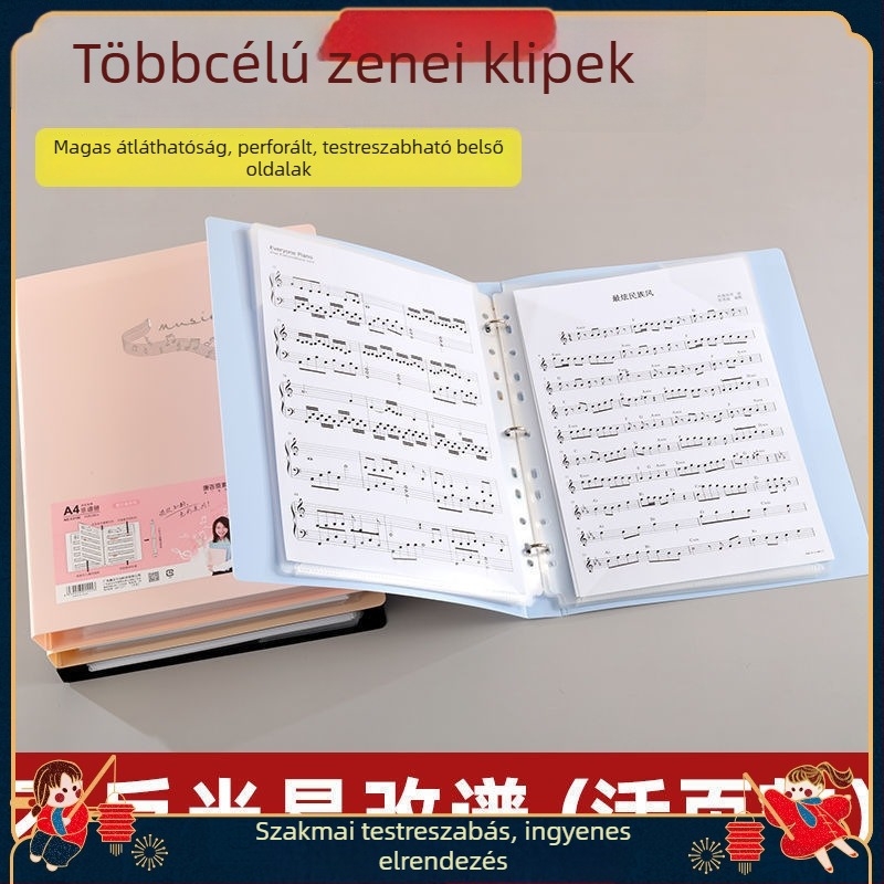 Kangbai C3100 PP O-clamp kottaoldalakhoz A4 méretben
