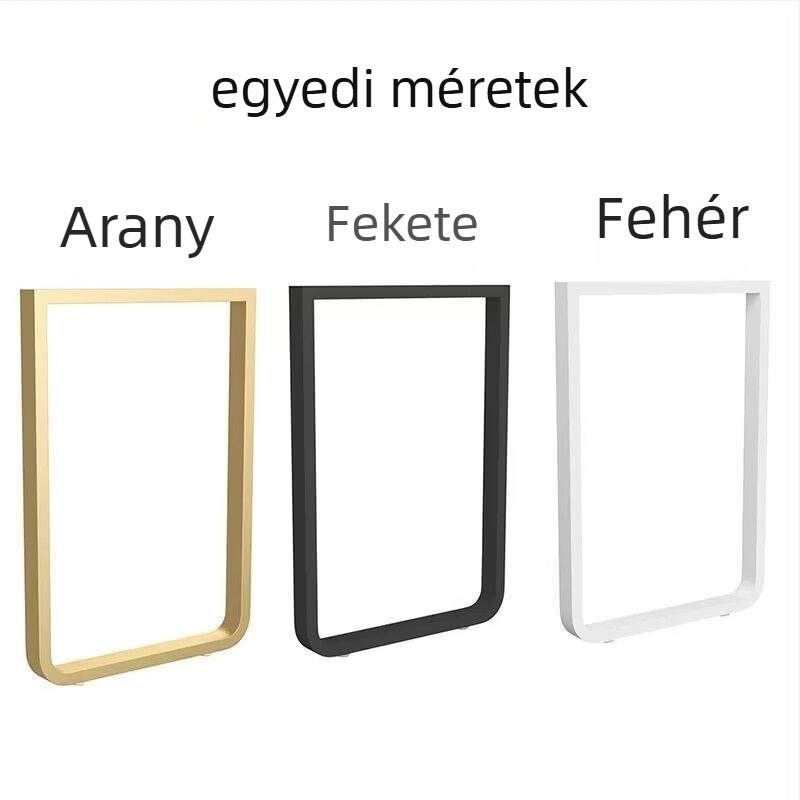 Asztal láb tartó – szénacél, modell R-9203, univerzális alkalmazás, modern minimalist stílus, hideg hengerelt kivitel