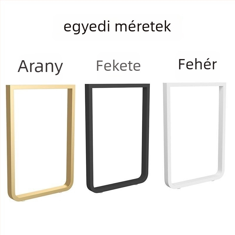 Asztal láb tartó – szénacél, modell R-9203, univerzális alkalmazás, modern minimalist stílus, hideg hengerelt kivitel