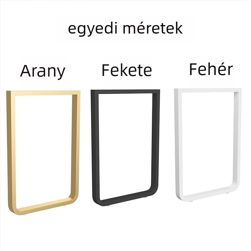 Asztal láb tartó – szénacél, modell R-9203, univerzális alkalmazás, modern minimalist stílus, hideg hengerelt kivitel