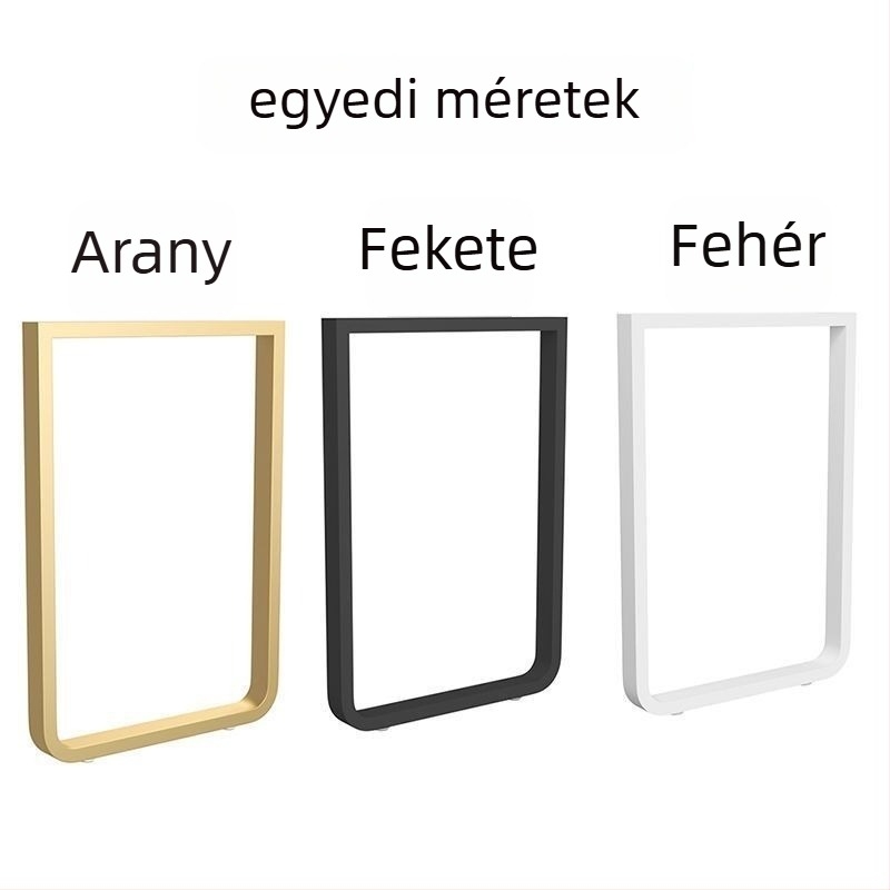 Asztal láb tartó – szénacél, modell R-9203, univerzális alkalmazás, modern minimalist stílus, hideg hengerelt kivitel