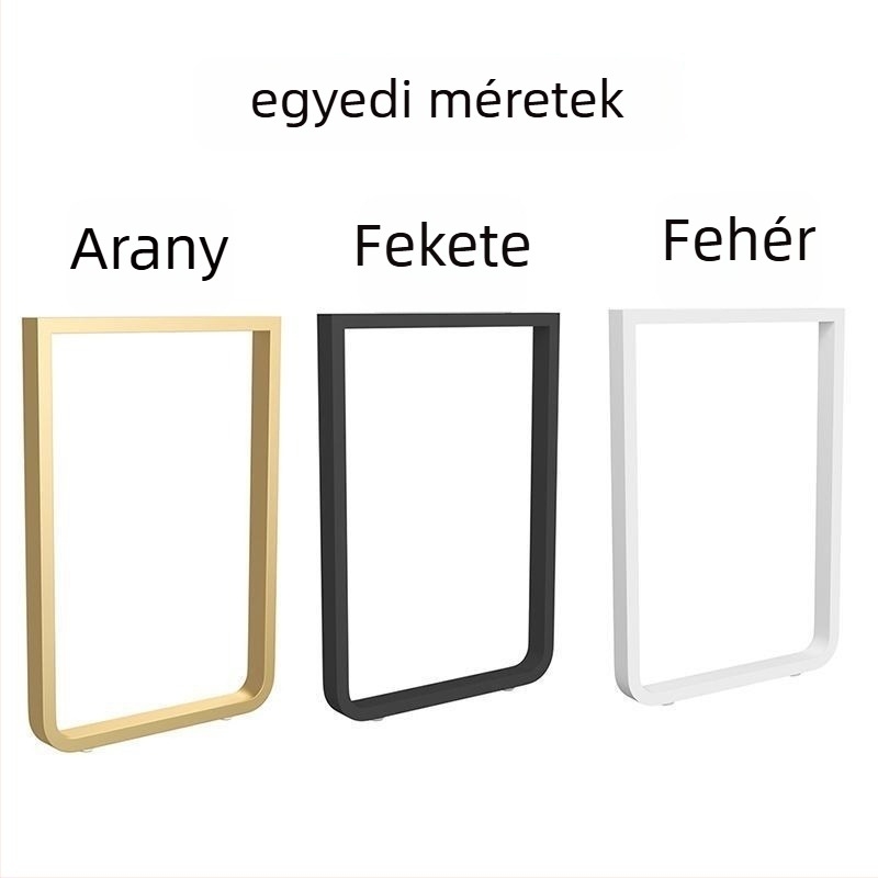 Asztal láb tartó – szénacél, modell R-9203, univerzális alkalmazás, modern minimalist stílus, hideg hengerelt kivitel