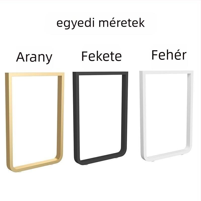 Asztal láb tartó – szénacél, modell R-9203, univerzális alkalmazás, modern minimalist stílus, hideg hengerelt kivitel