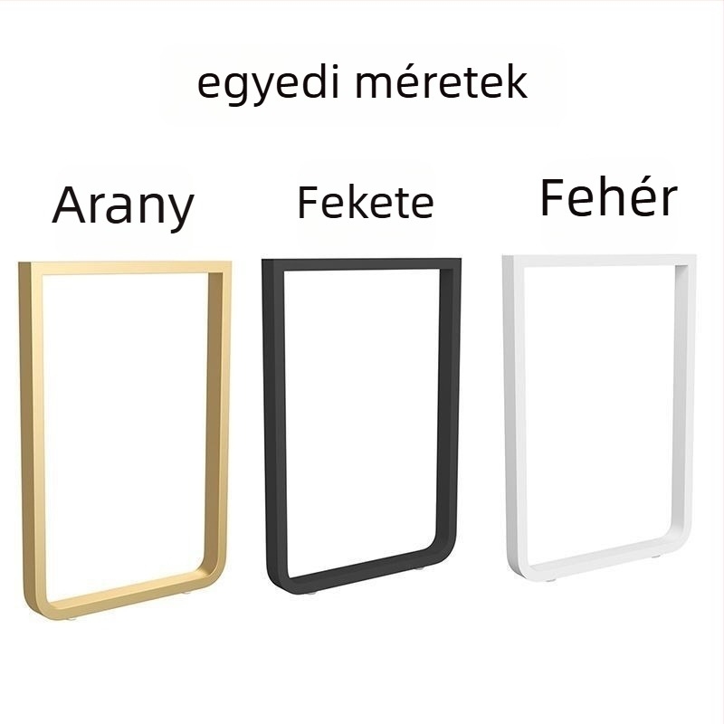 Asztal láb tartó – szénacél, modell R-9203, univerzális alkalmazás, modern minimalist stílus, hideg hengerelt kivitel