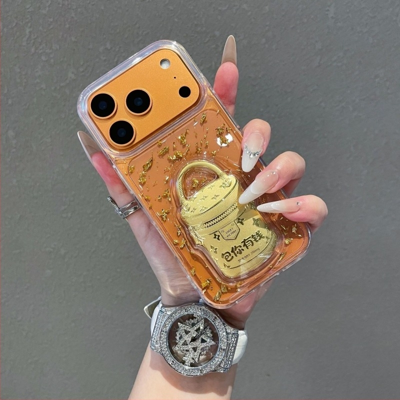 Átlátszó akril tok iPhone 17 sorozathoz — kínai stílusú, teljes védelem, háromdimenziós relief, ütésálló; kompatibilis iPhone 17 Pro/Max, 17 Air, valamint 13/14/15 Pro és 16 Pro/Max modellekkel